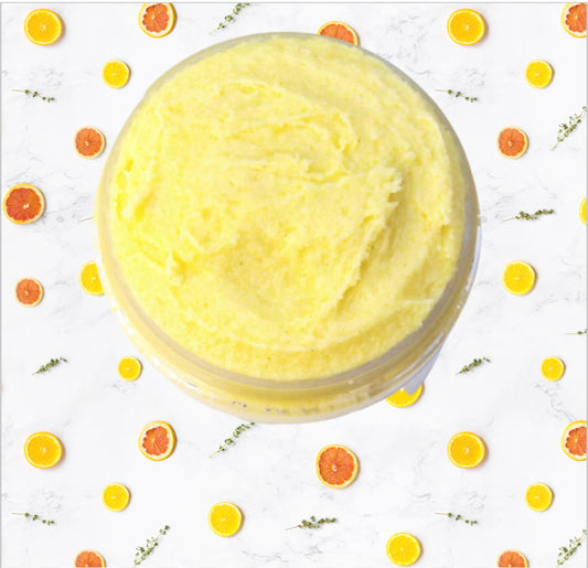 Luxurious lightening body Scrub 🍋 - Luxurious Glamour Bar